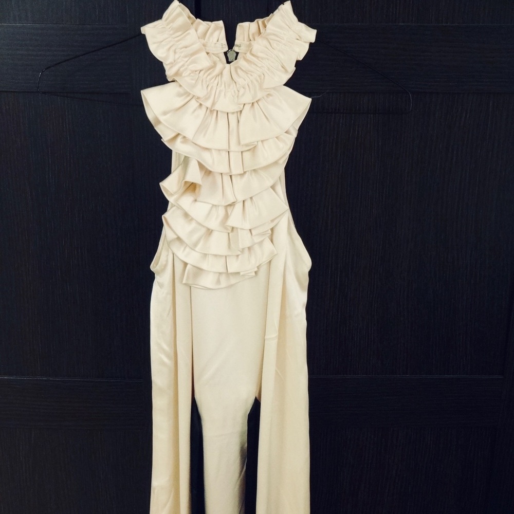 Philip Lim 3.1 Cream Satin Dress